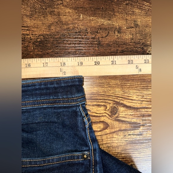 Revtown Jeans Decade Denim Mens 38x30 Dark Wash Blue Automatic Straight Denim - Picture 5 of 11